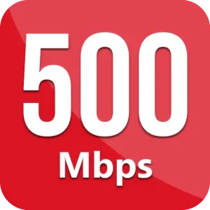 Speed 500 Mbps